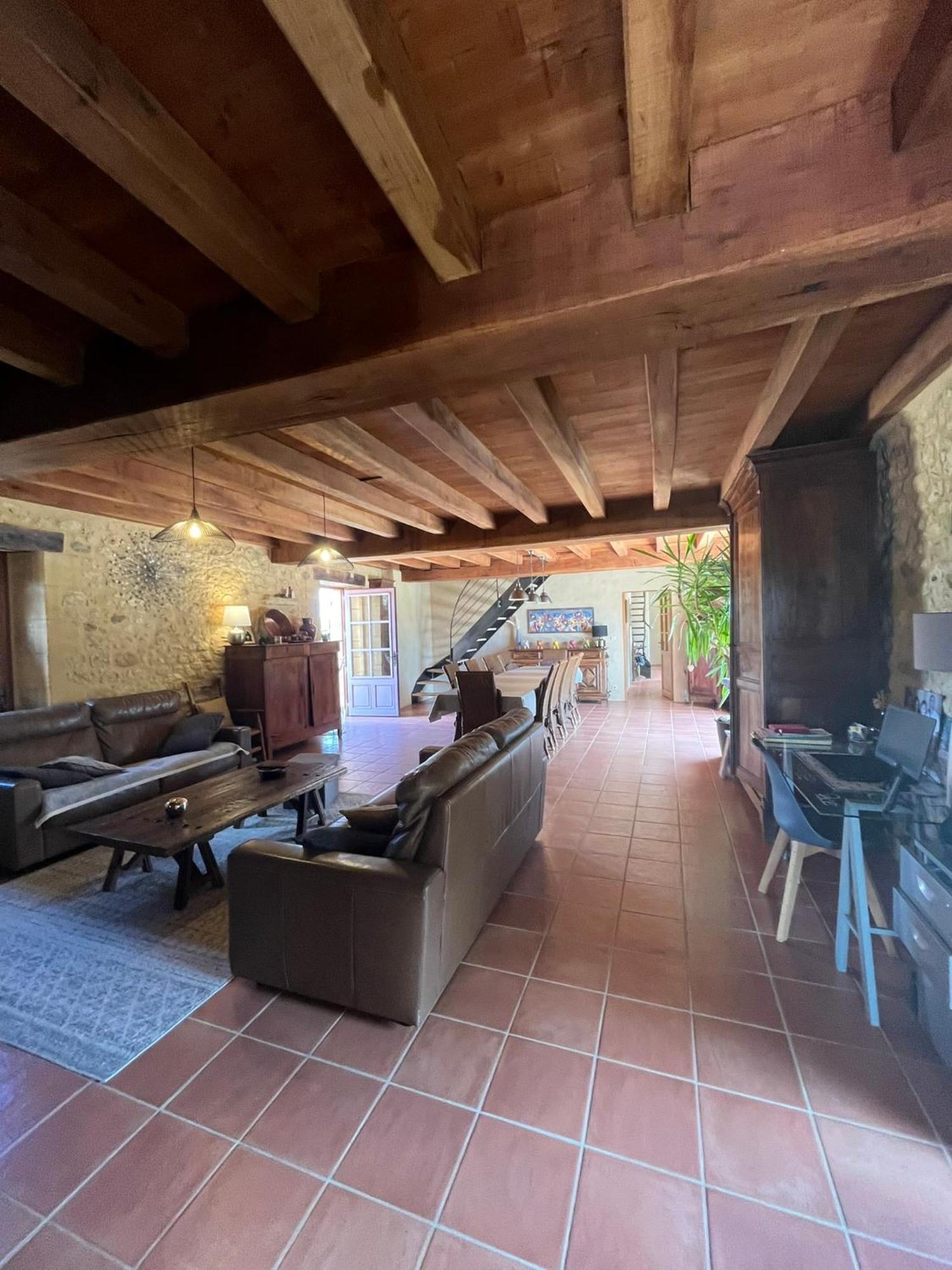 Chambre D'Hotes La Ferme De La Croix. サン・タヴィ・セニュール エクステリア 写真