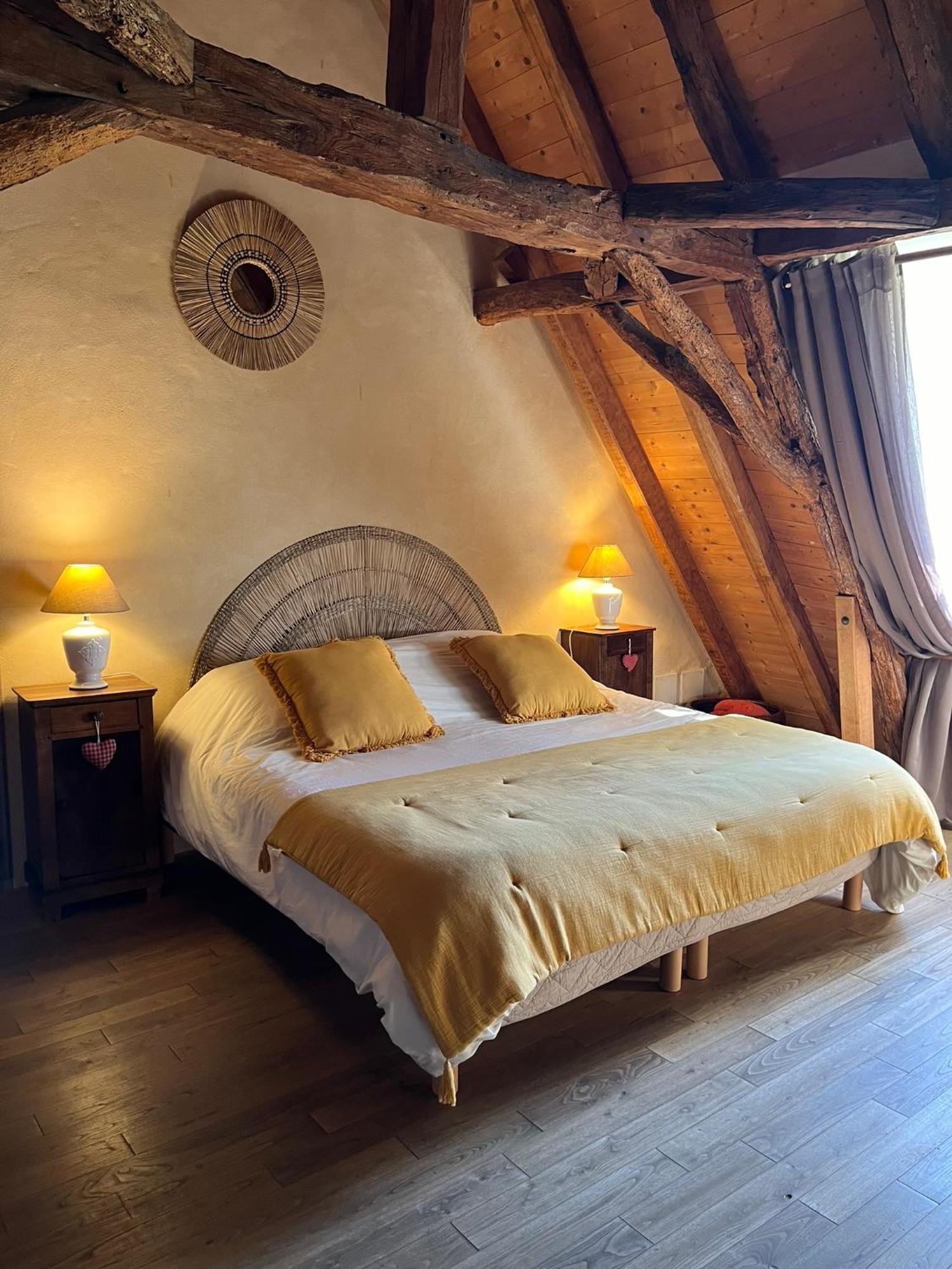 Chambre D'Hotes La Ferme De La Croix. サン・タヴィ・セニュール エクステリア 写真